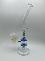 HIPNAUTYC Double Disc Bent Waterpipe