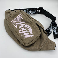*NEW* MN LEGIT Canvas Fanny Pack w/ Detachable Pouch (4 Colors)