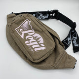*NEW* MN LEGIT Canvas Fanny Pack w/ Detachable Pouch (4 Colors)