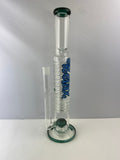 Relax Ribbed Waterpipe w/ Showerhead Perc