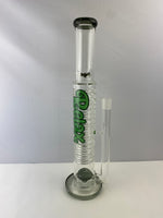 Relax Ribbed Waterpipe w/ Showerhead Perc