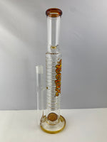 Relax Ribbed Waterpipe w/ Showerhead Perc